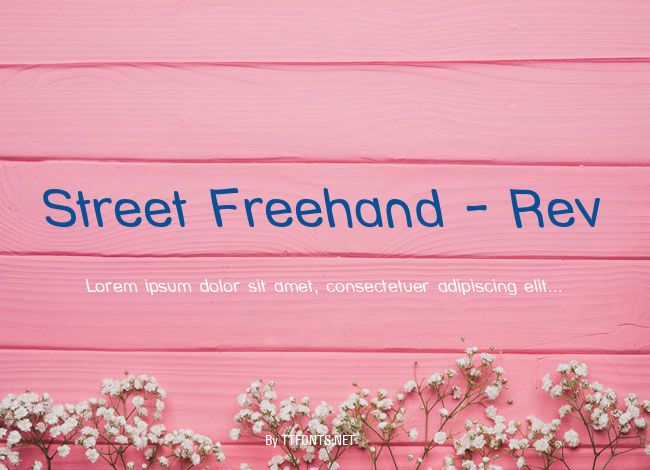 Street Freehand - Rev example